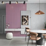 Painel Ripado Autocolante para Parede 101 Placas 45x11 Decorativa Madeira Revestimento Ripa MDF Shiplap WPC Wall Panel - Imagem 2