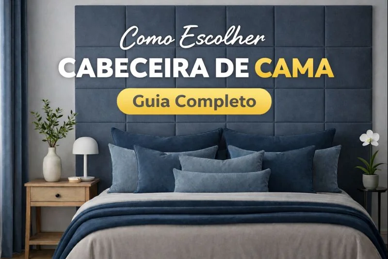 Como escolher cabeceira de cama box modular estofada