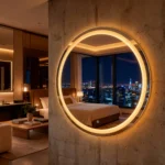 Espelho Redondo com LED para Banheiro e Penteadeira - Imagem 11