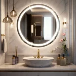 Espelho Redondo com LED para Banheiro e Penteadeira - Imagem 23