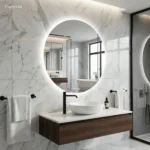 Espelho Redondo com LED para Banheiro e Penteadeira - Imagem 16