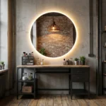 Espelho Redondo com LED para Banheiro e Penteadeira - Imagem 14