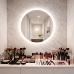 Espelho Redondo com LED para Banheiro e Penteadeira - Imagem 19