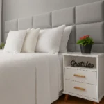 Cabeceira Estofada Modular 40x30cm para Cama Box - Imagem 4